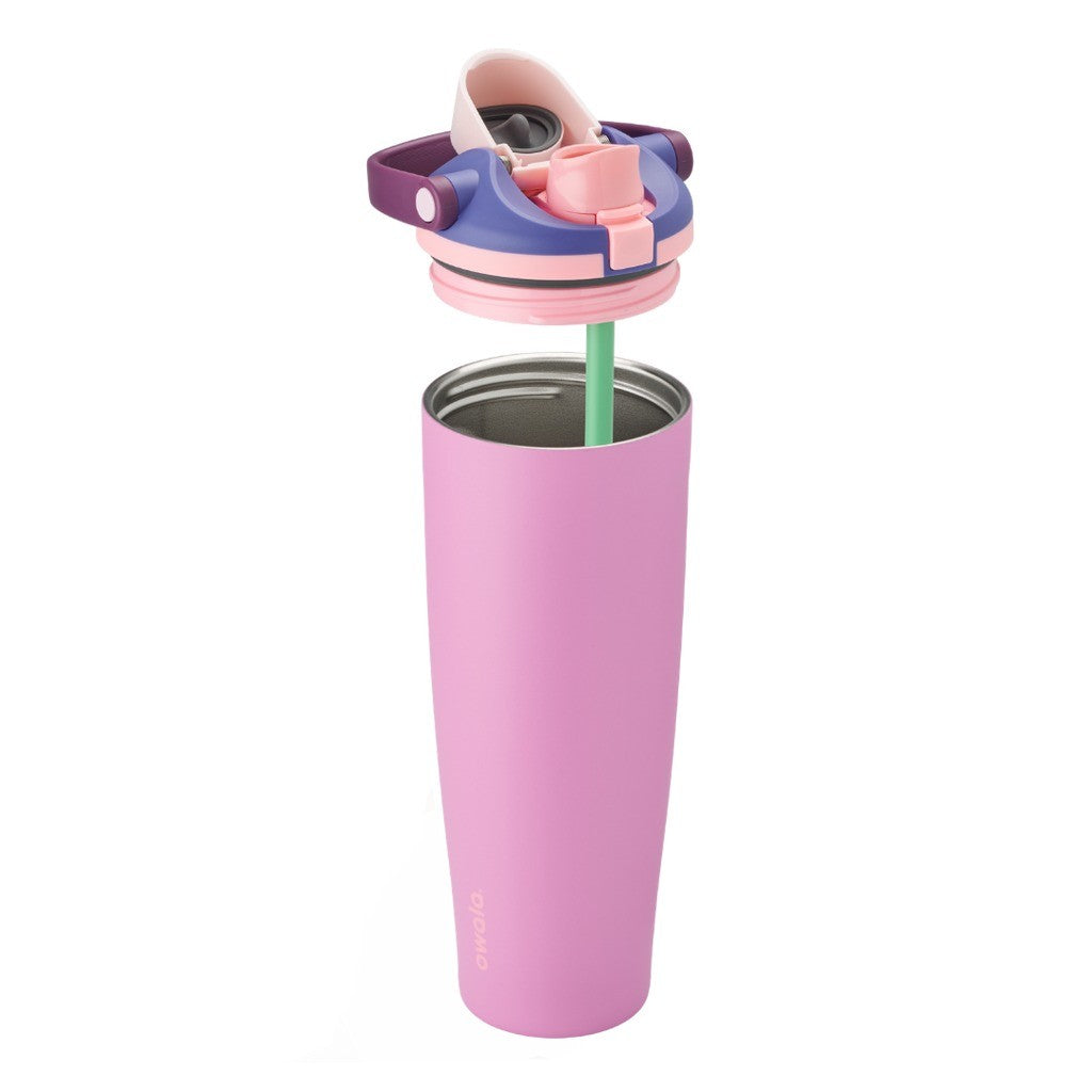 Owala FreeSip Sway Water Bottle 1185ml Pretty In Purple on white