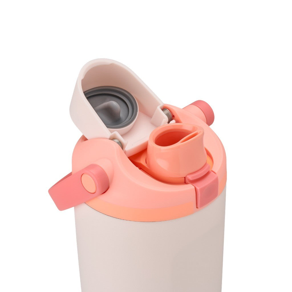 Owala FreeSip Sway Water Bottle 1185ml Sparkling Sherbet lid open, showing the FreeSip spout