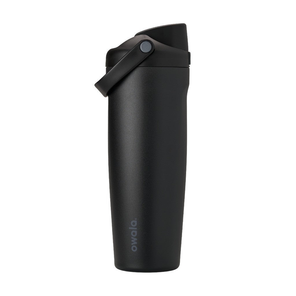 Owala FreeSip Sway Water Bottle 890ml Very, Very Dark on white