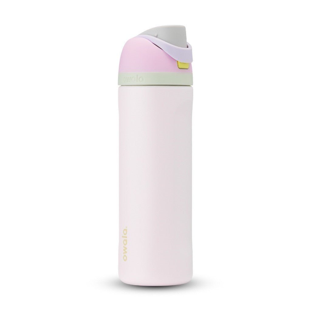 Owala FreeSip Water Bottle 710ml Candy Coated on white