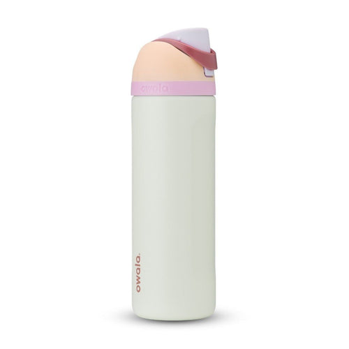 Owala FreeSip Water Bottle 710ml Coastal Mist on white