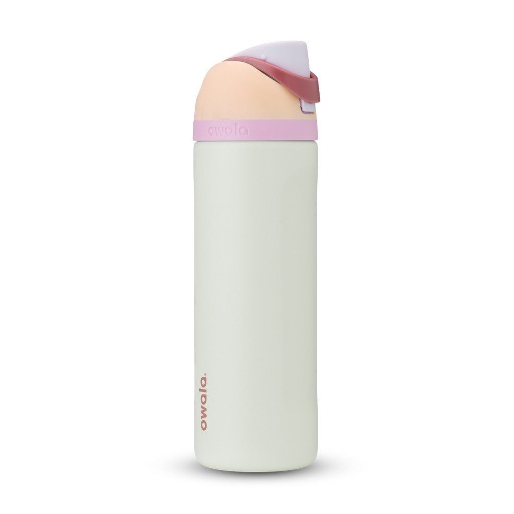 Owala FreeSip Water Bottle 710ml Coastal Mist on white