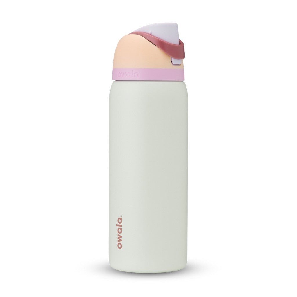 Owala FreeSip Water Bottle 945ml Coastal Mist on white