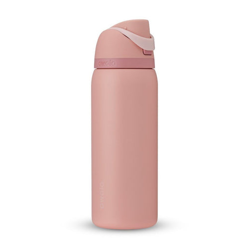 Owala FreeSip Water Bottle 945ml Rose Quartz on white
