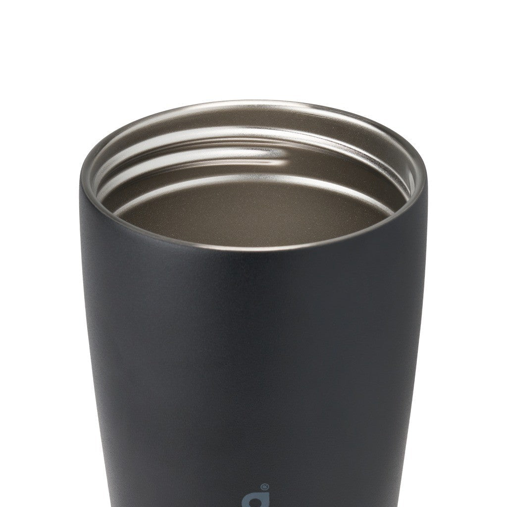 Owala SmoothSip Slider Travel Mug 355ml Very, Very Dark - Cove. Beach Essentials