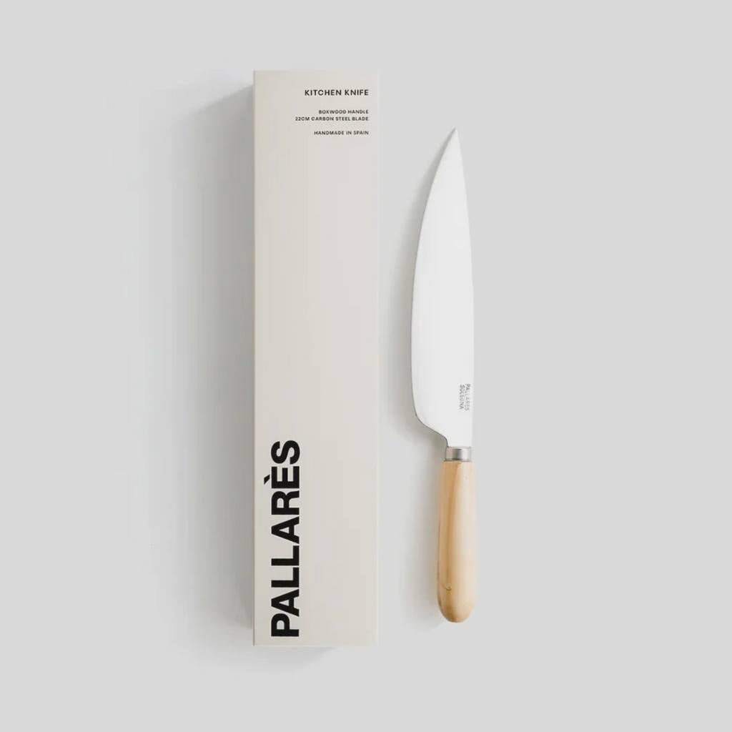 Pallarès | Boxwood 22cm Carbon Steel - Cove. Beach Essentials