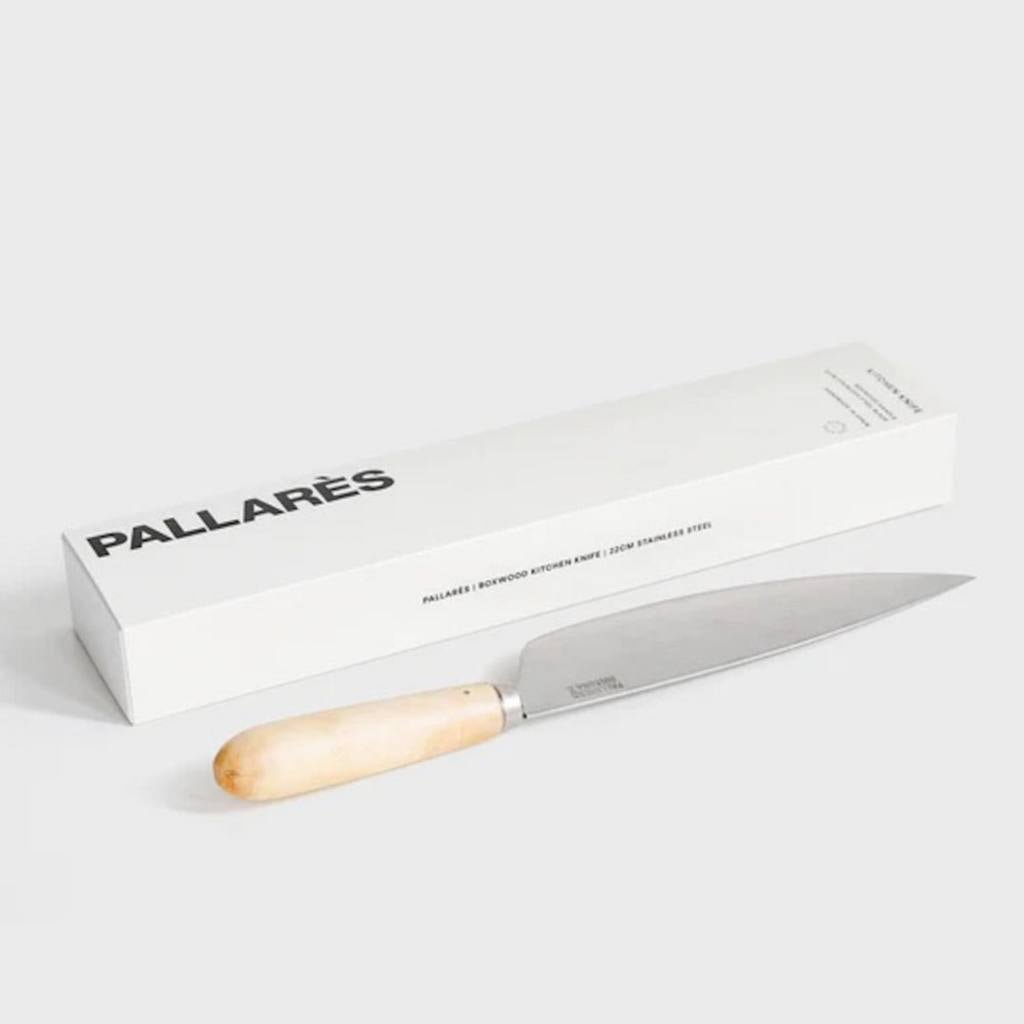 Pallarès | Boxwood Knife | 22cm Stainless Steel - Cove. Beach Essentials