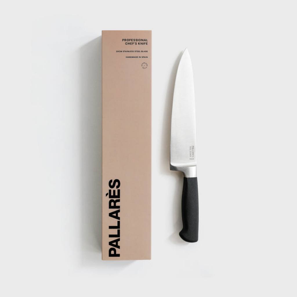 Pallarès Professional Chef's Knife 20cm Stainless Steel - Cove. Beach Essentials