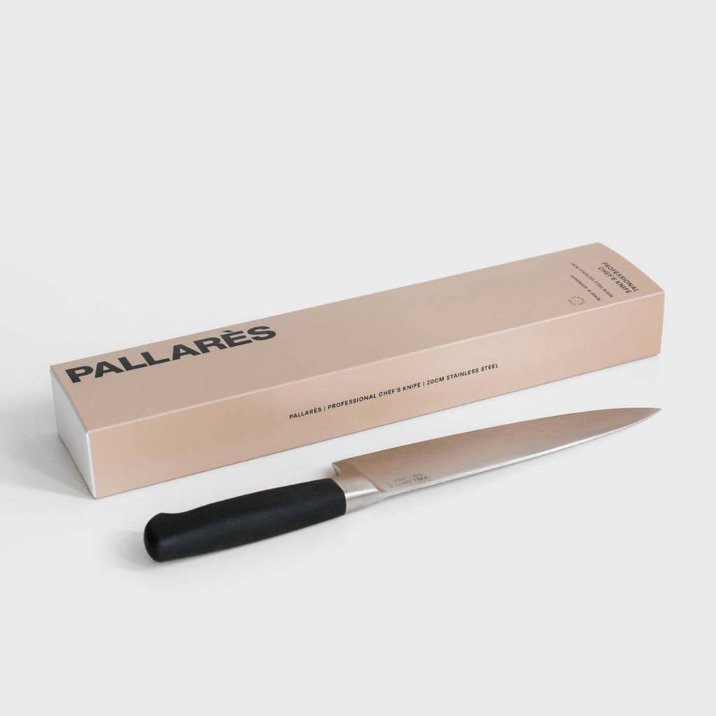 Pallarès Professional Chef's Knife 20cm Stainless Steel - Cove. Beach Essentials
