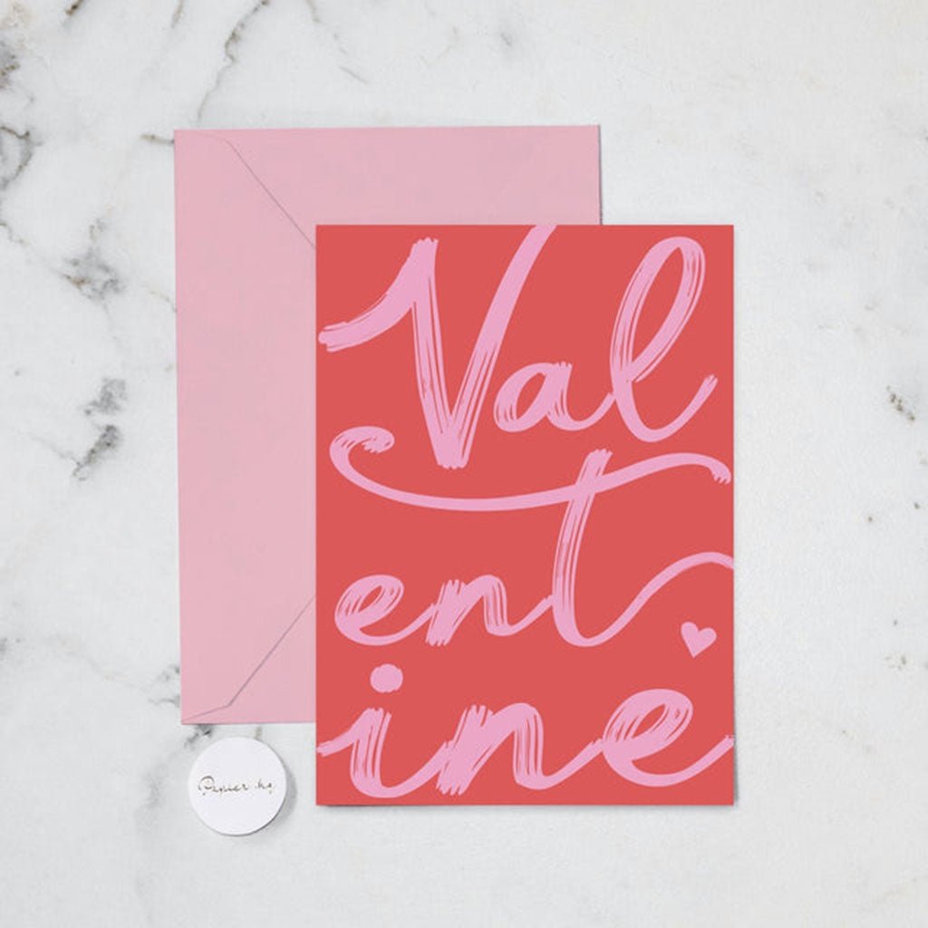 Papier HQ Greeting Cards - Val-ent-ine - Cove. Beach Essentials