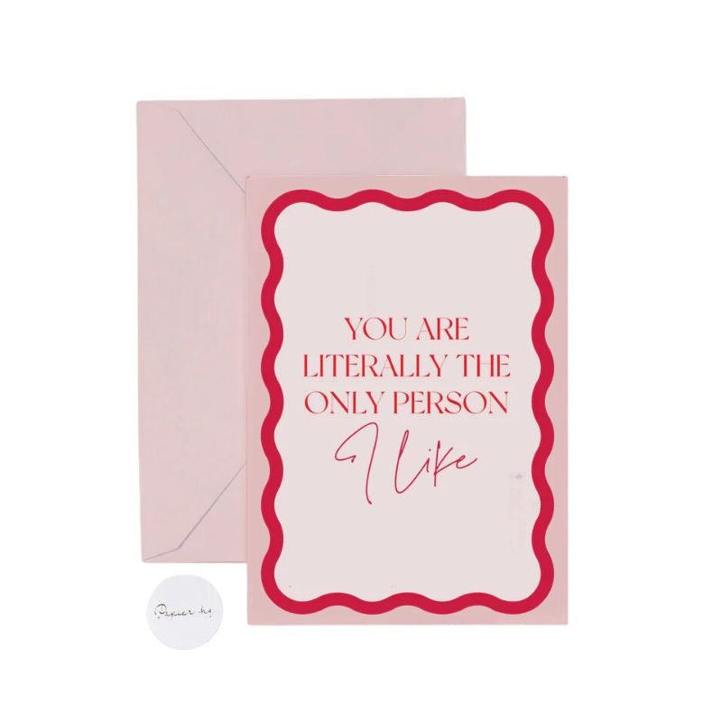 Papier HQ | Only Person I Like Greeting Card - Cove. Beach Essentials