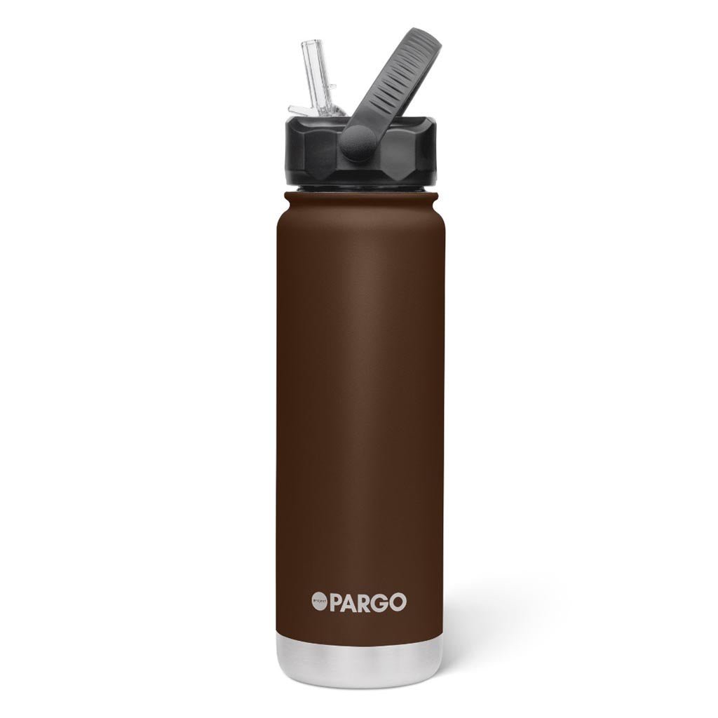 PARGO | 750mlWild Sports Bottle - CHOCOLATE BROWN - Cove. Beach Essentials