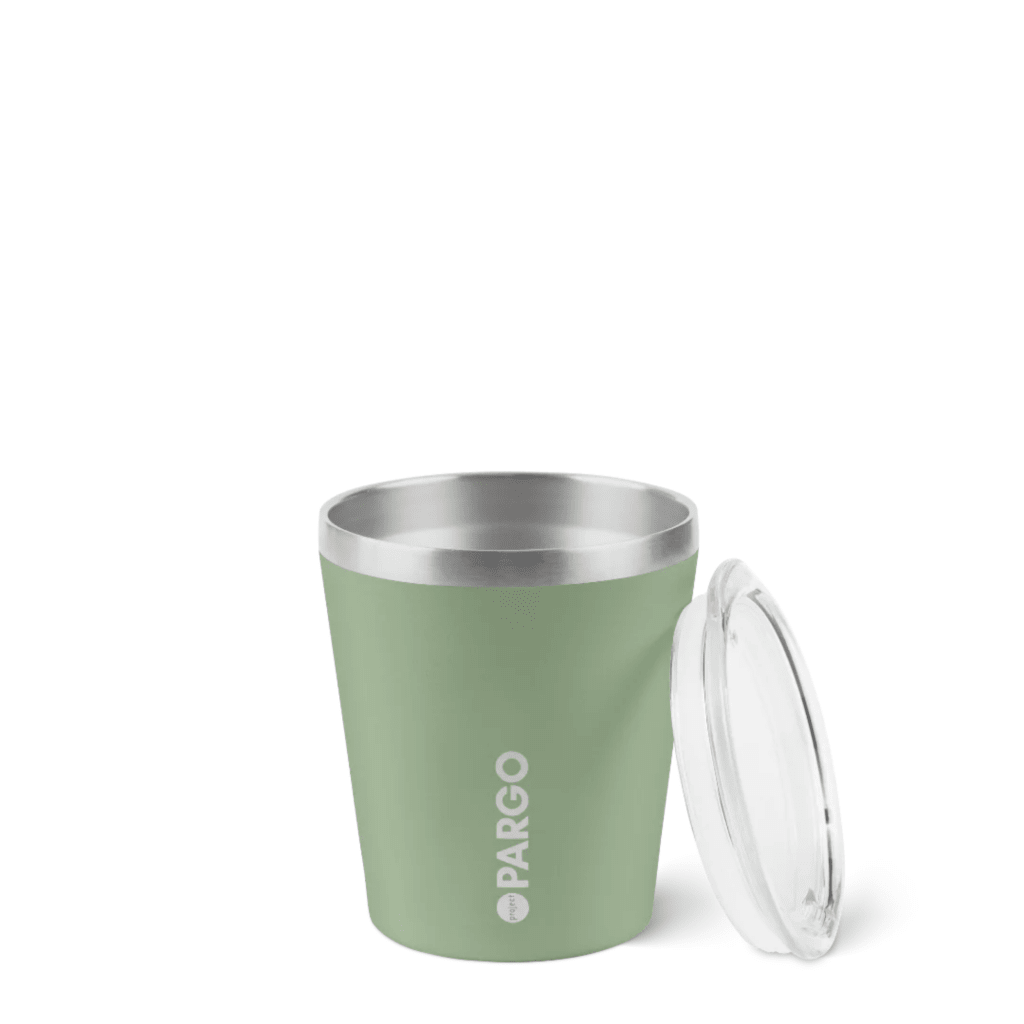 PARGO | 8oz Coffee Cup - EUCALYPT Green - Cove. Beach Essentials