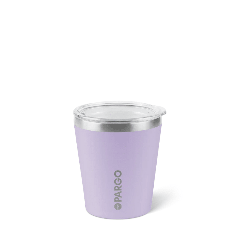 PARGO | 8oz Coffee Cup - LOVE Lilac - Cove. Beach Essentials