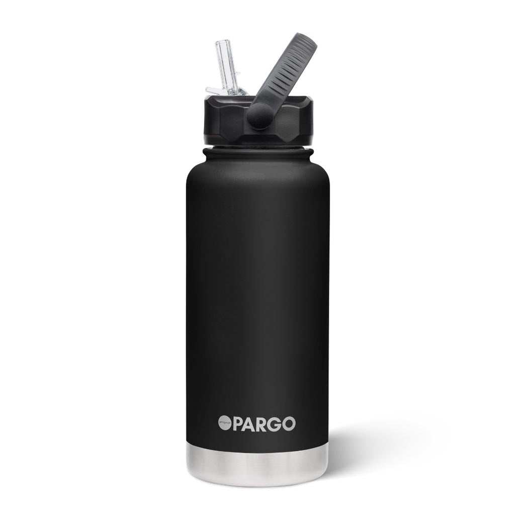 PARGO | 950ml Sports Bottle - MIDNIGHT BLACK - Cove. Beach Essentials