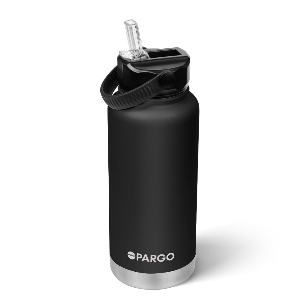 PARGO | 950ml Sports Bottle - MIDNIGHT BLACK - Cove. Beach Essentials