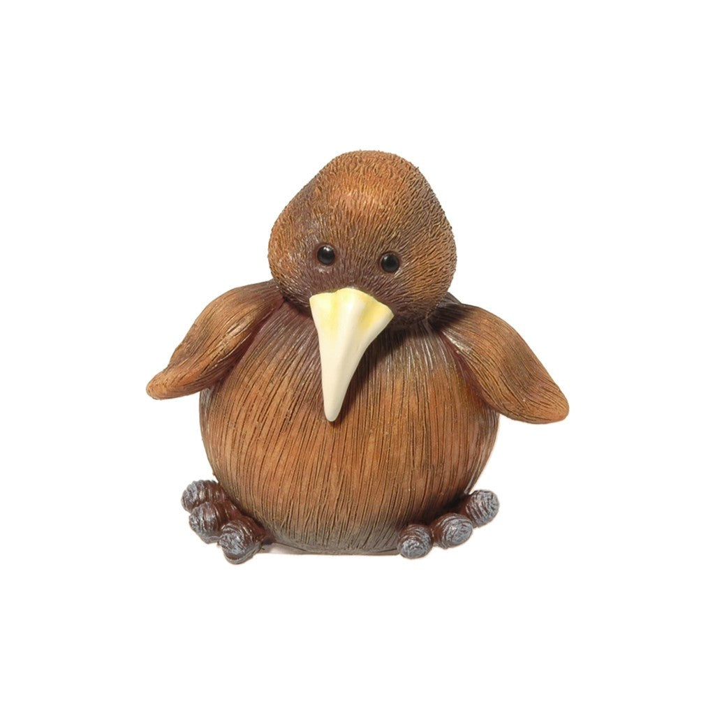 Kiwi figurine 6 cm on white