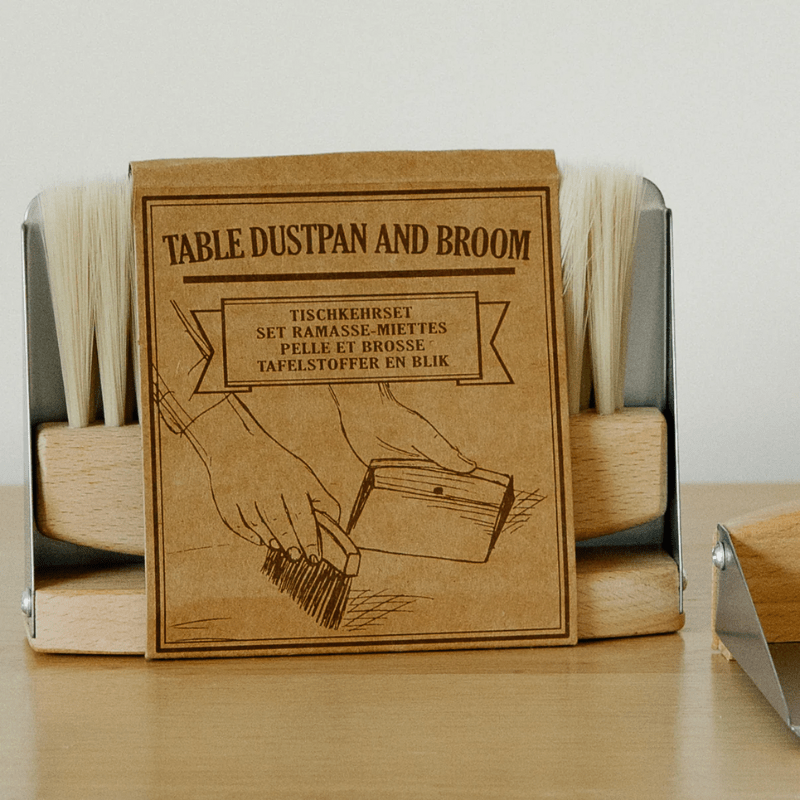 Parnell & Co | Table Dustpan and Brush - Cove. Beach Essentials