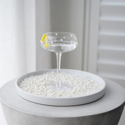 The Perfect Pearl Coupe- Set of 4 Clear