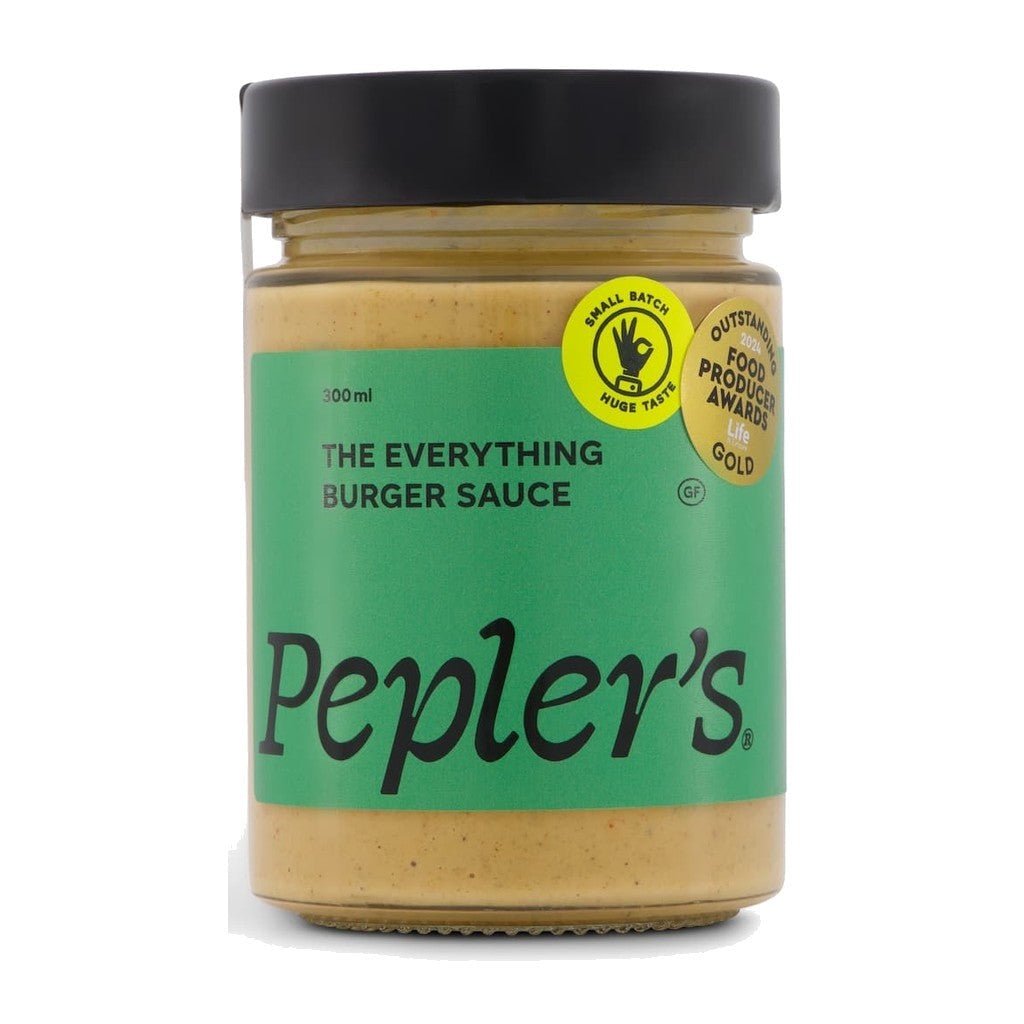 Pepler's The EVERYTHING Burger Sauce 300ml - Cove. Beach Essentials