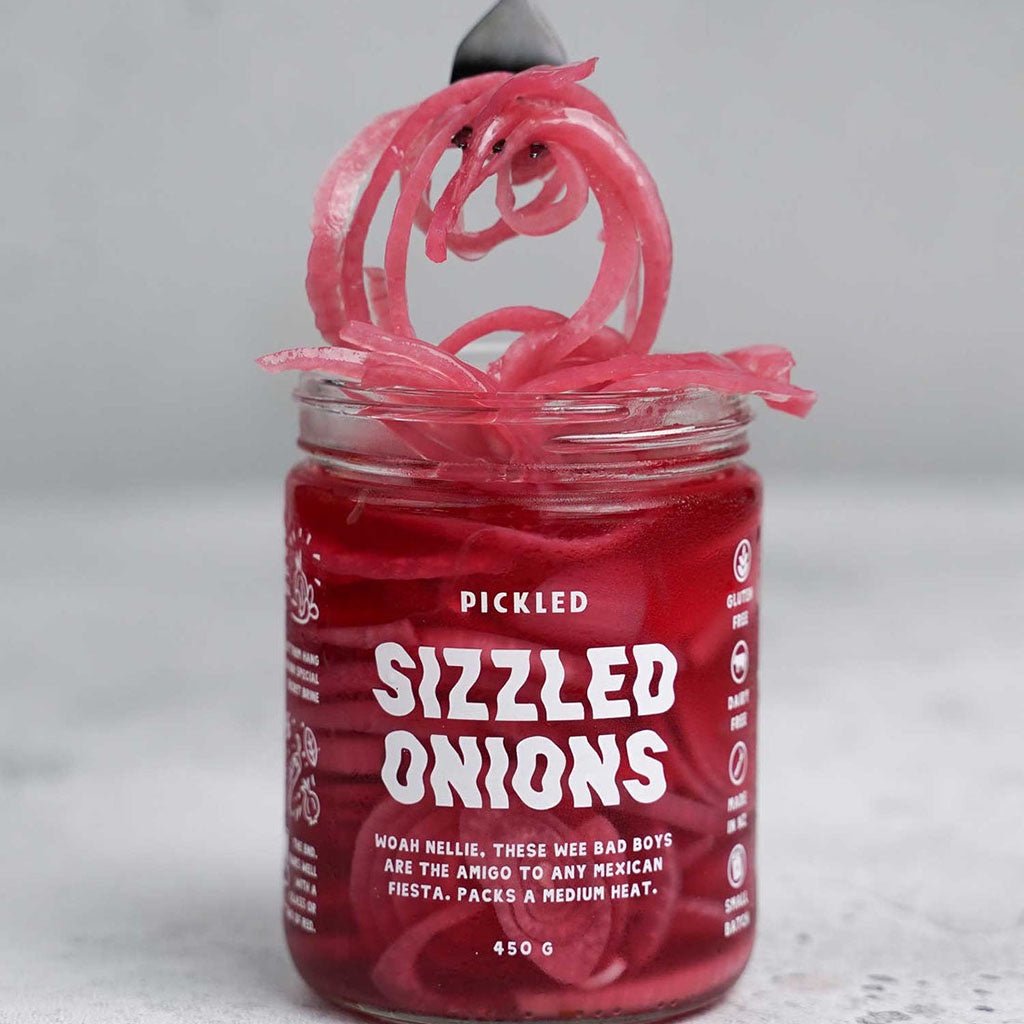 Pickled - Sizzled Onions - Cove. Beach Essentials