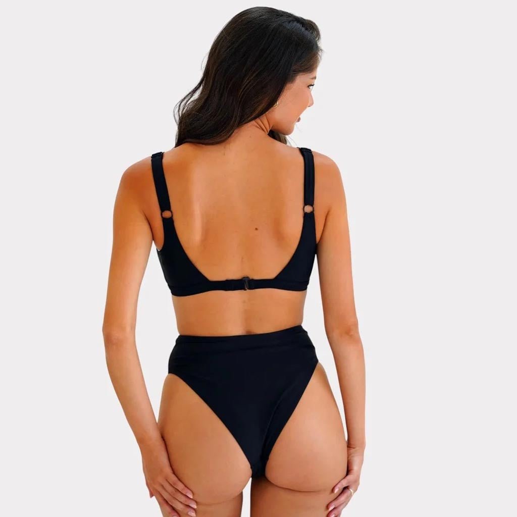 Piha | Underwire Bralette Black - Cove. Beach Essentials