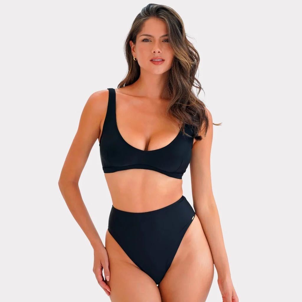 Piha | Underwire Bralette Black - Cove. Beach Essentials
