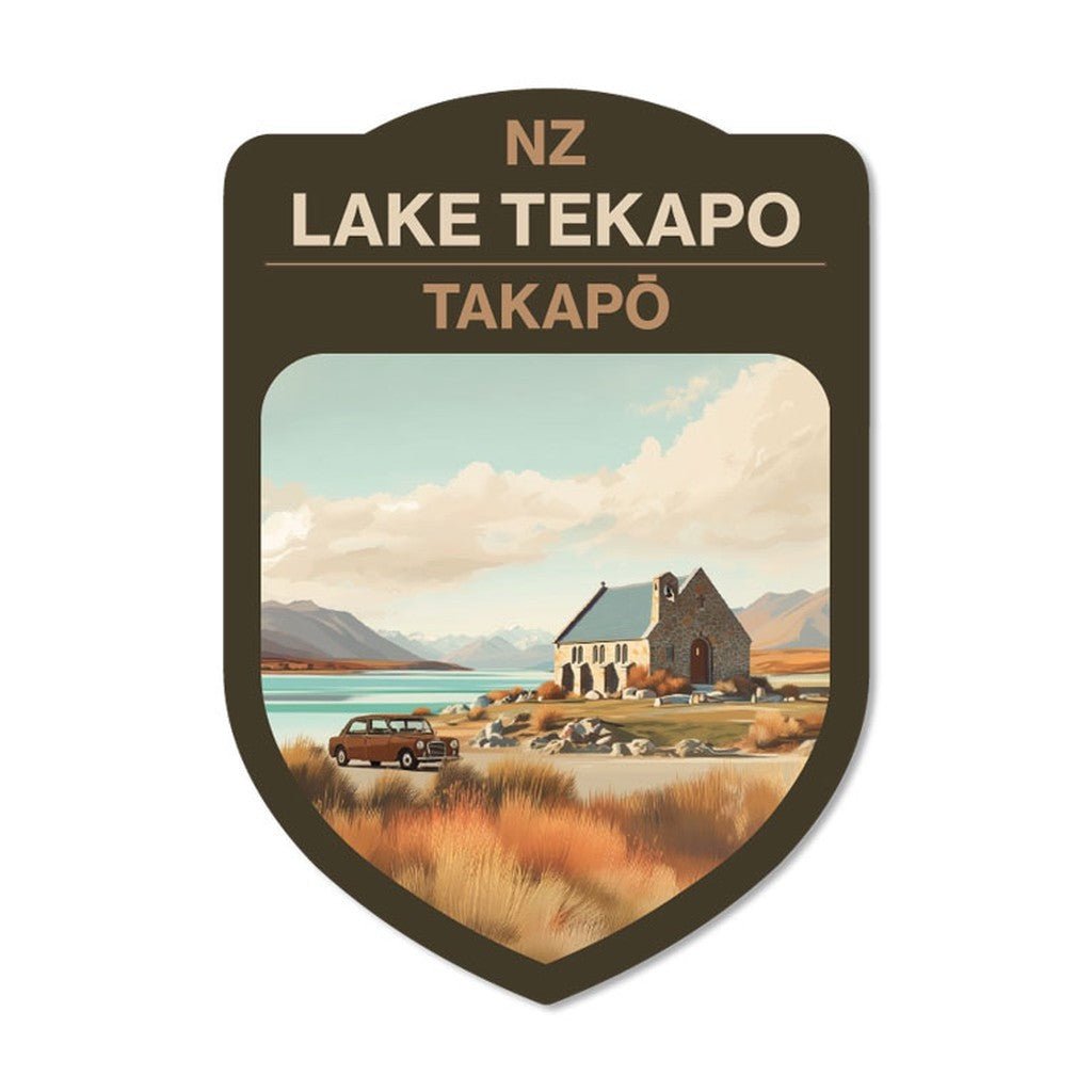 Pikitia | Lake Tekapo Sticker - Cove. Beach Essentials