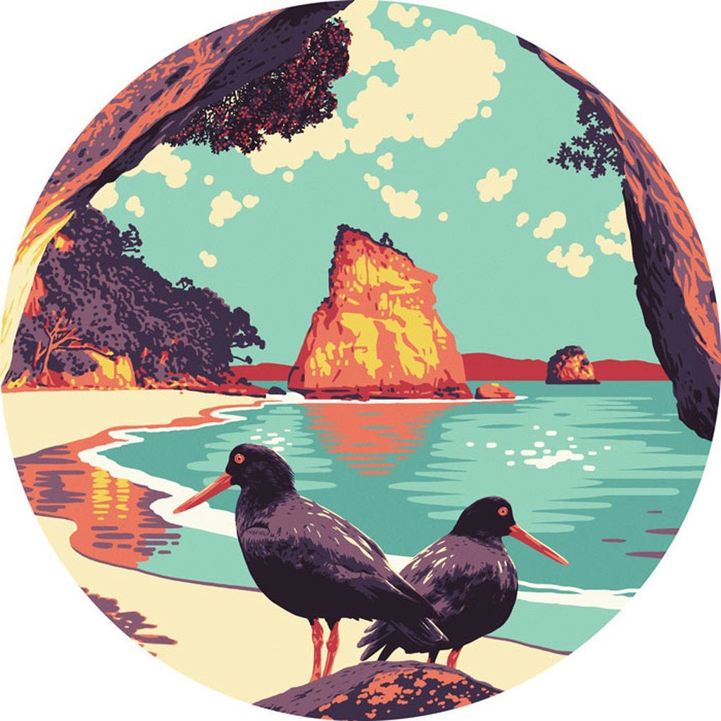 Pikitia Placemat Cathedral Cove - Cove. Beach Essentials