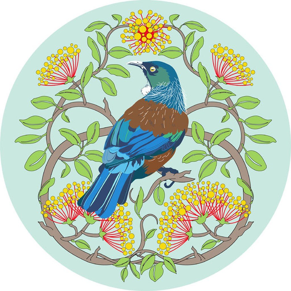 Pikitia Placemat Tūī - Cove. Beach Essentials