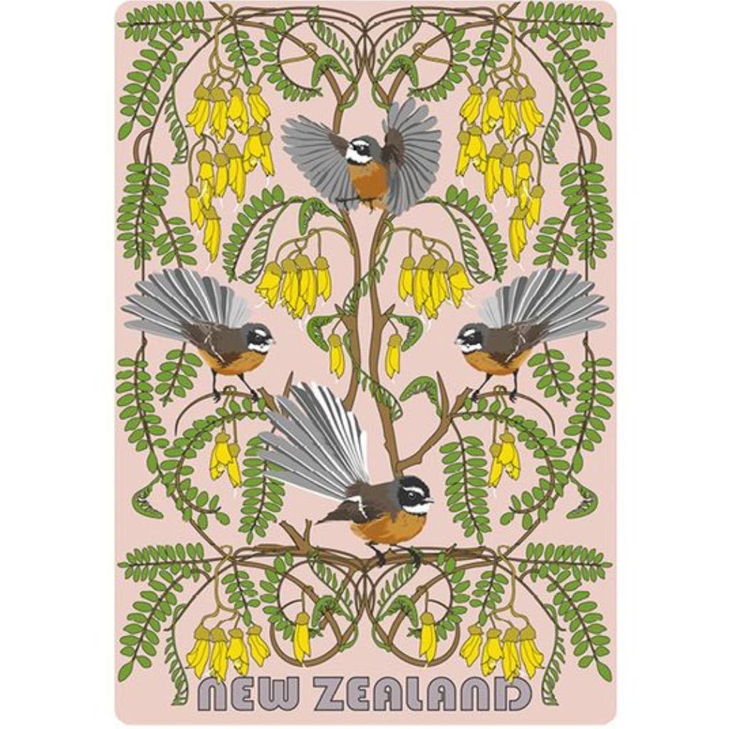 Pikitia Postcard Fantail - Cove. Beach Essentials