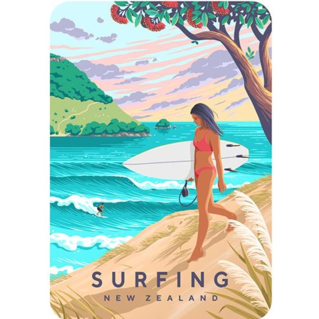 Pikitia Postcard Surfing - Cove. Beach Essentials