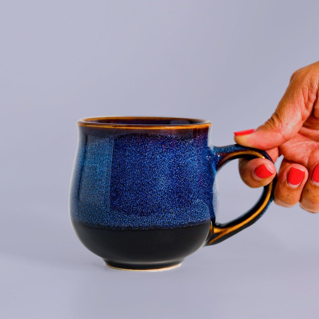 Pottery for the Planet Belly Mug Merlin 12oz - Cove. Beach Essentials