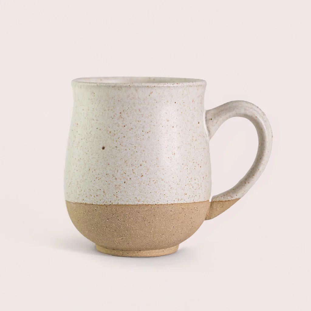 Pottery for the Planet | Belly Mug Sandy 16oz (L) - Cove. Beach Essentials