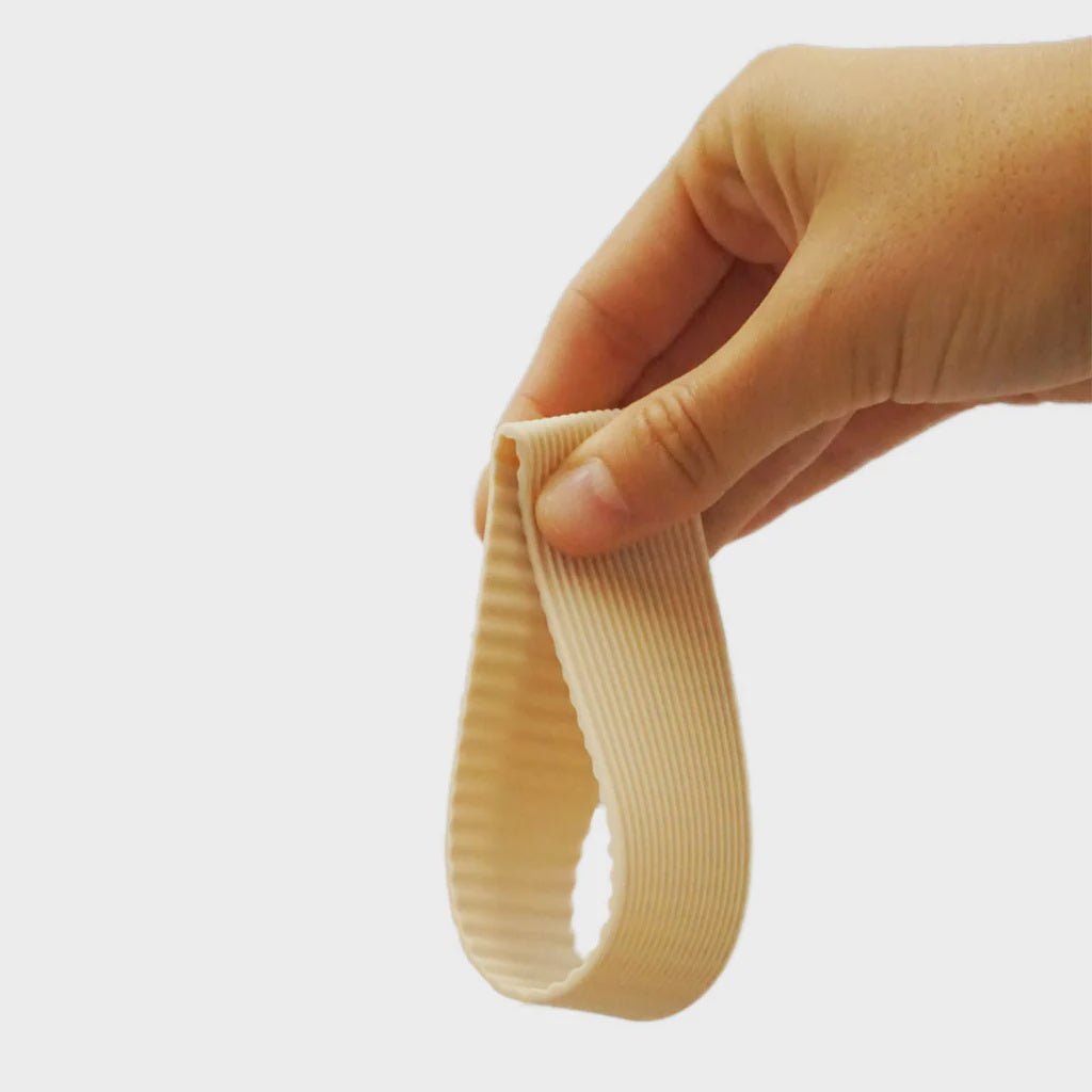 Pottery for the Planet | Ceramic Cup Silicone Heat Band Only Cream - Cove. Beach Essentials