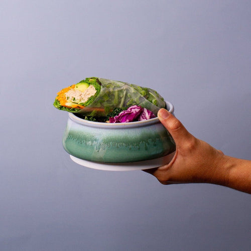 Pottery for the Planet Ocean Jasper Travel Bowl Small - Cove. Beach Essentials