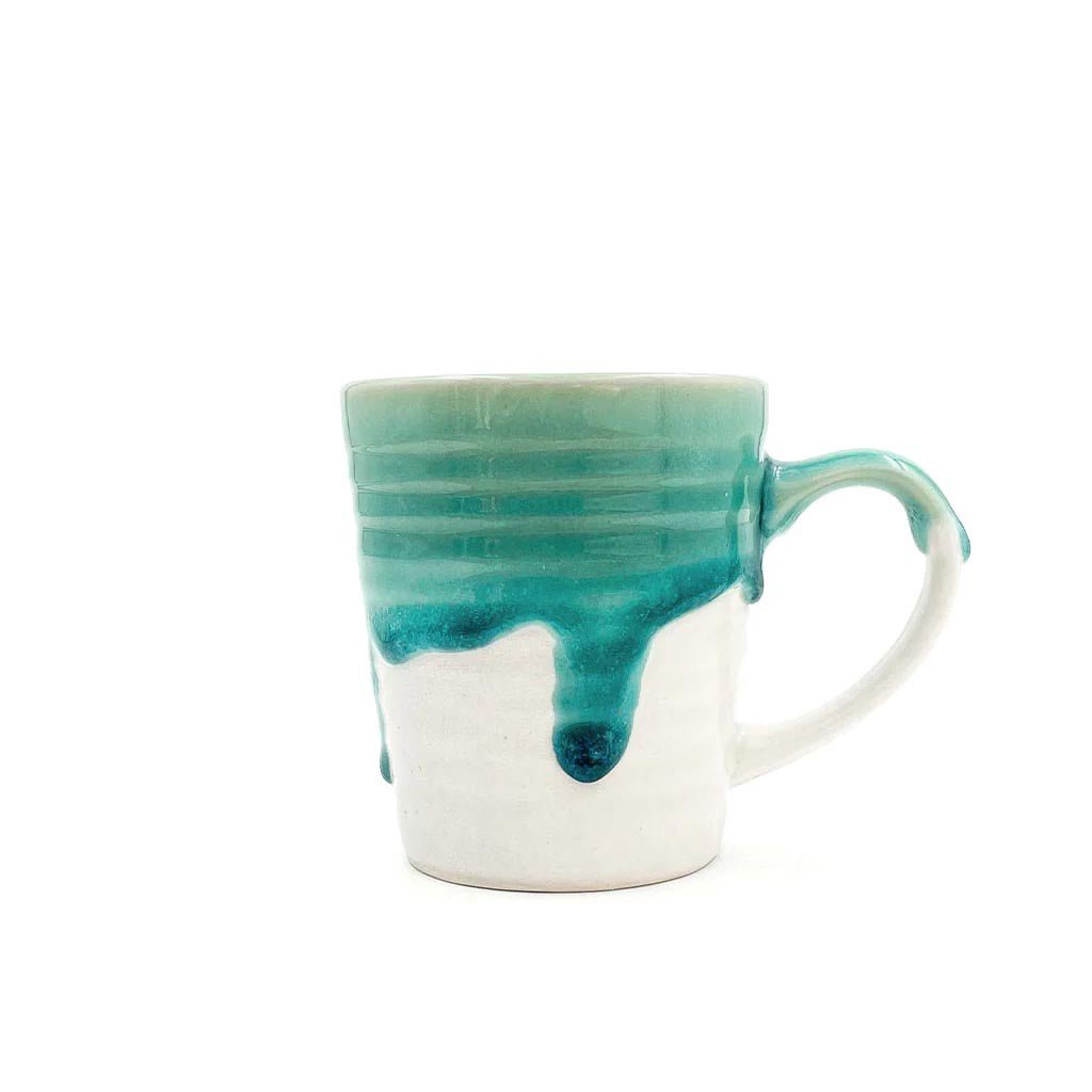 Pottery for the Planet | Straight Mug Glacier 12oz - Cove. Beach Essentials