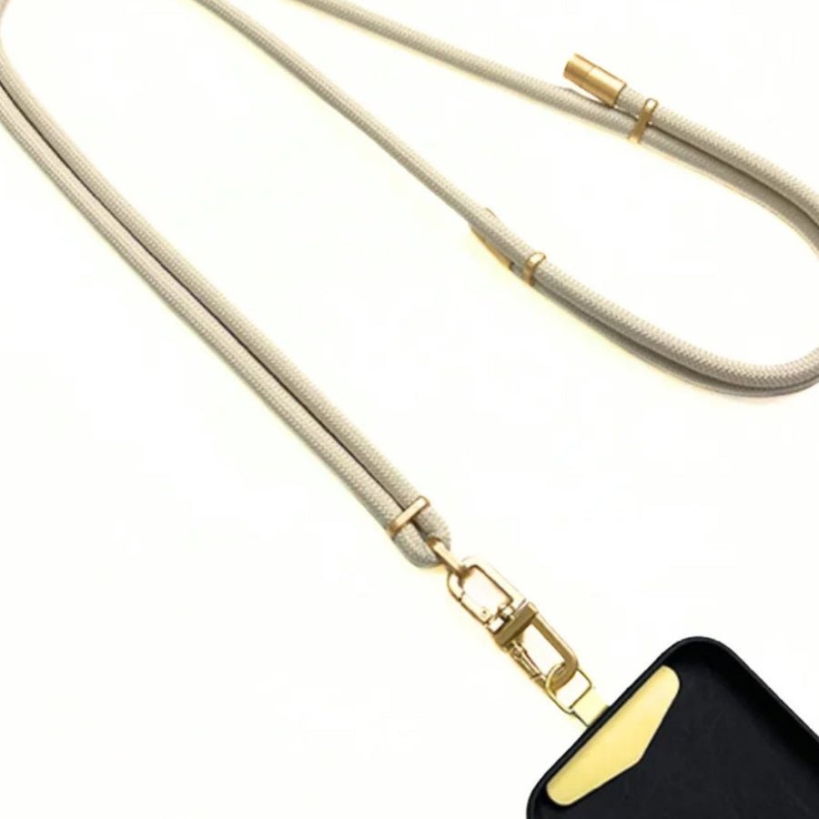 Queen of the Foxes | Lanyard - Lux Cord Crossbody - Cream - Cove. Beach Essentials