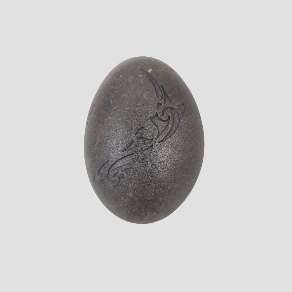 Revolution Aotearoa | Carved Stone - Aotearoa Moko Map - Cove. Beach Essentials