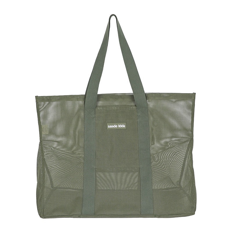 SANDE | Beach Hauler Mesh Beach Bag - Pandanus - Cove. Beach Essentials