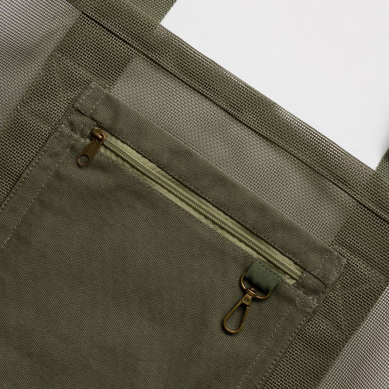 SANDE | Beach Hauler Mesh Beach Bag - Pandanus - Cove. Beach Essentials