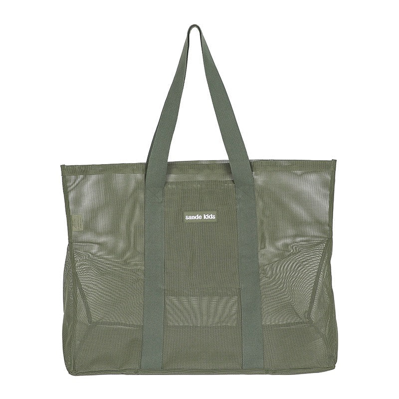 SANDE | Beach Hauler Mesh Beach Bag - Pandanus - Cove. Beach Essentials