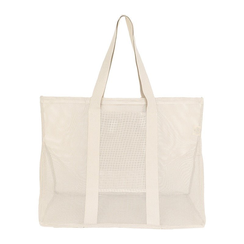 SANDE | Beach Hauler Mesh Beach Bag - Sand - Cove. Beach Essentials