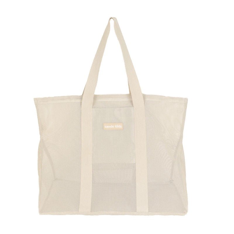 SANDE | Beach Hauler Mesh Beach Bag - Sand - Cove. Beach Essentials