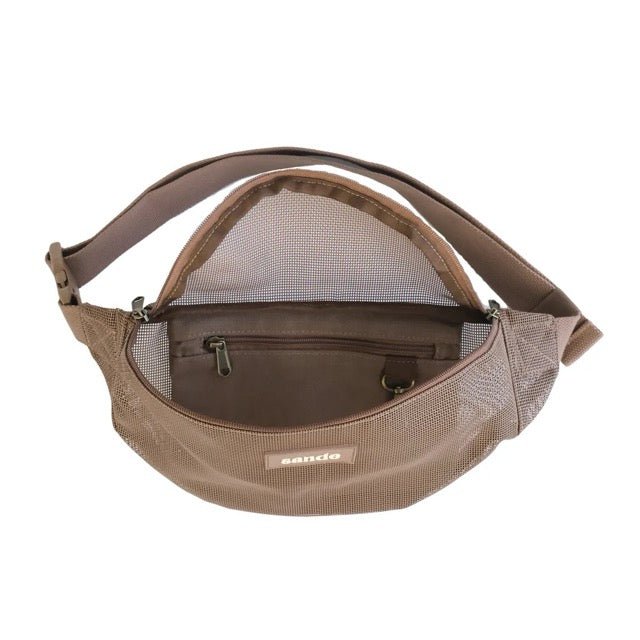 SANDE | Essentials Crossbody Bag - Espresso - Cove. Beach Essentials