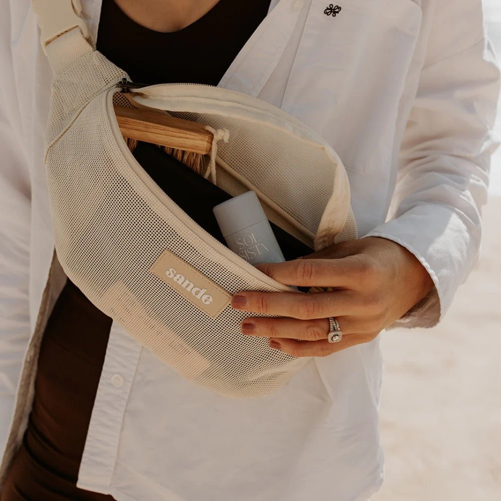 SANDE | Essentials Crossbody Bag - Sand - Cove. Beach Essentials