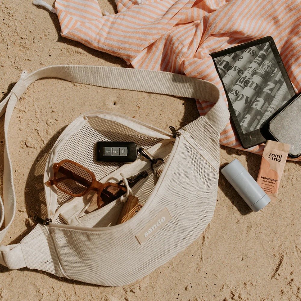 SANDE | Essentials Crossbody Bag - Sand - Cove. Beach Essentials