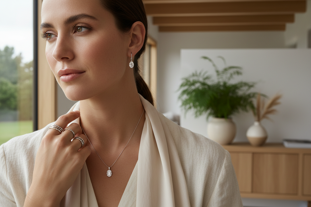 someone wearing jewellery