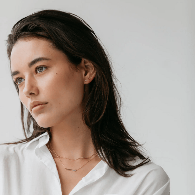 SOPHIE | Bar Necklace - Gold - Cove. Beach Essentials
