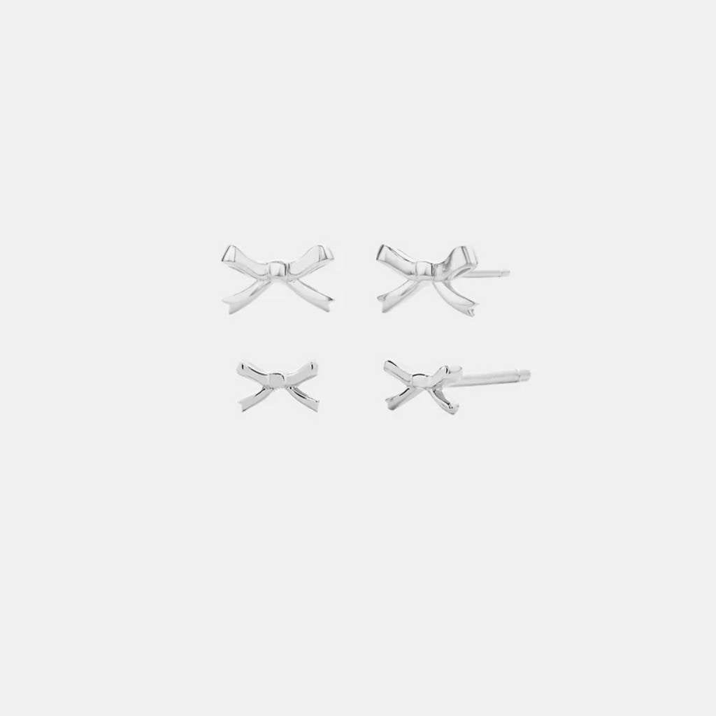 SOPHIE | Bow Buddies Set - Silver - Cove. Beach Essentials